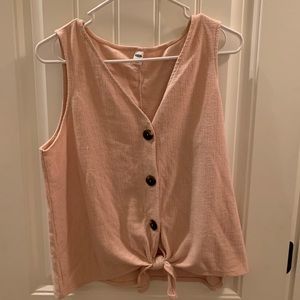 Summer Linen Top